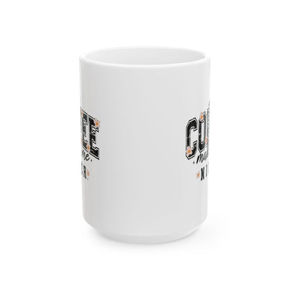 Kaffee macht mich netter – Weiße Tasse (11oz/15oz)