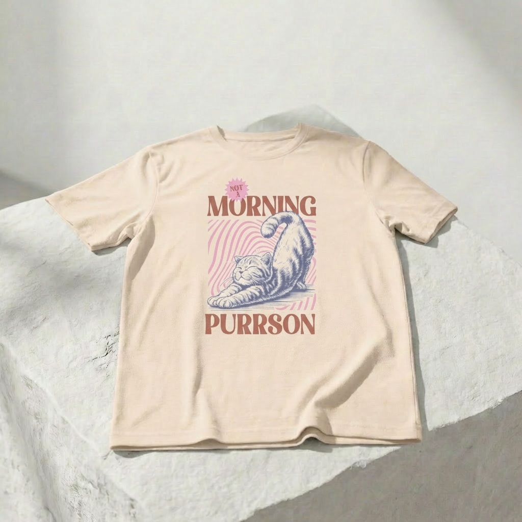 Kein Morgenmuffel Unisex Grafik-T-Shirt