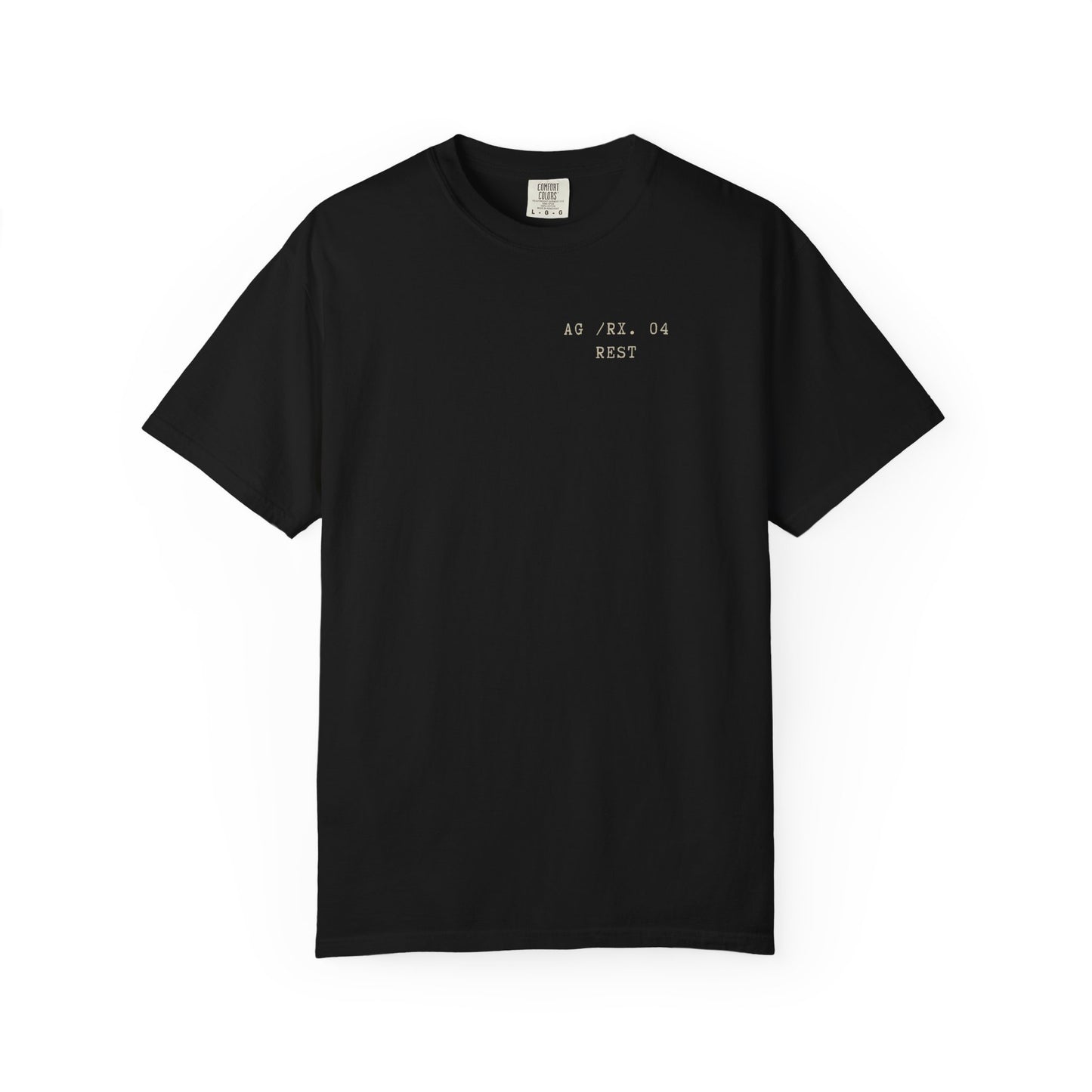 Rest - Personalized Number Scripture Unisex T-Shirt, Matthew 11:28 Bible Verse Tee, Christian Gift for Burnout, Modern Streetwear Faith