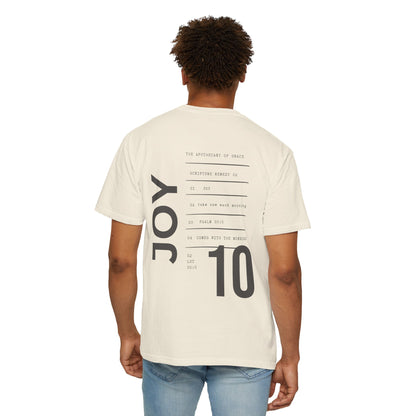 Joy - Personalized Number Scripture Unisex T-Shirt, Psalm 30:5 Bible Verse Tee, Christian Gift for Encouragement, Modern Streetwear Faith