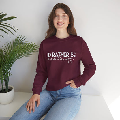 Ich lese lieber Crewneck Sweatshirt
