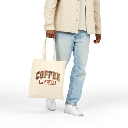 Kaffeewetter – Canvas Tragetasche (2 Farben)