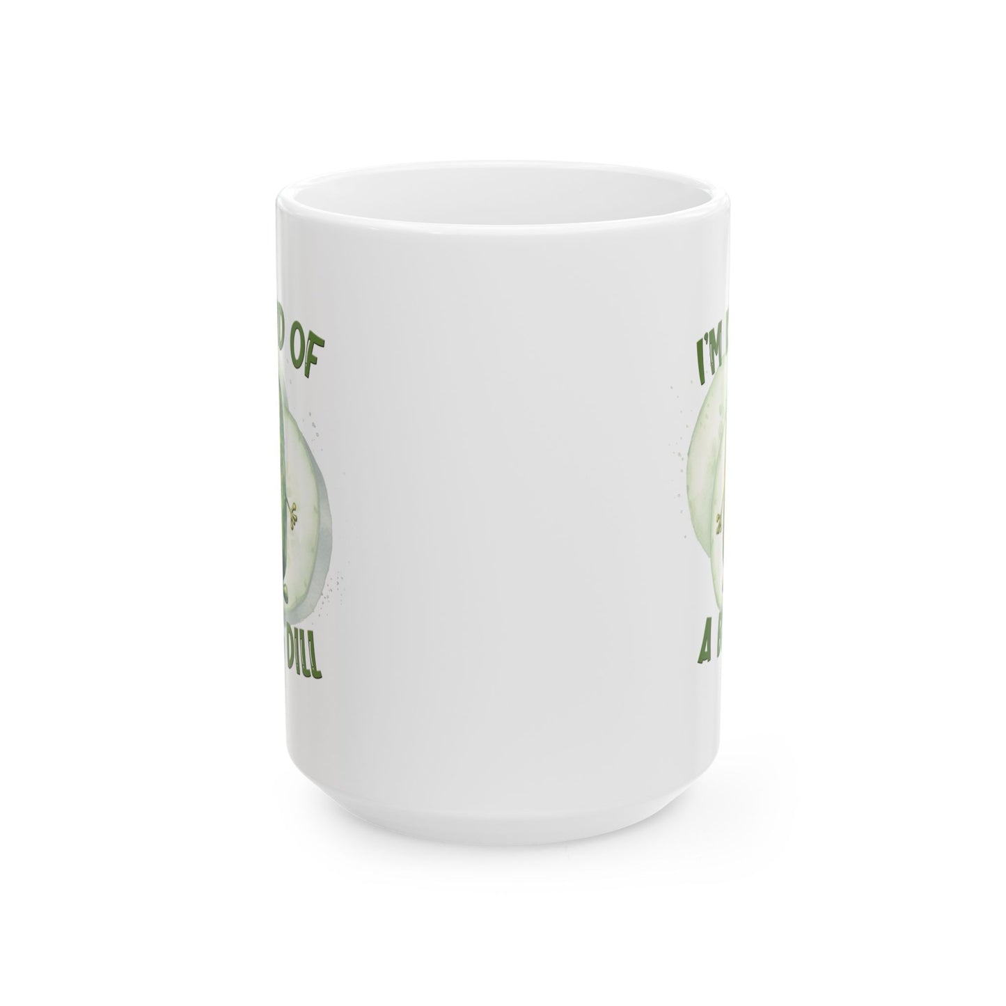 Ich bin 'ne große Nummer – Weiße Tasse (325 ml/444 ml)