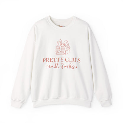 Pretty Girls Read Books Rundhals-Sweatshirt