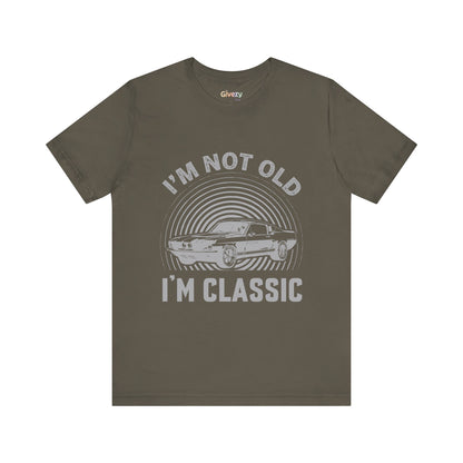 Ich bin nicht alt, ich bin ein Klassiker – Unisex T-Shirt mit Grafik