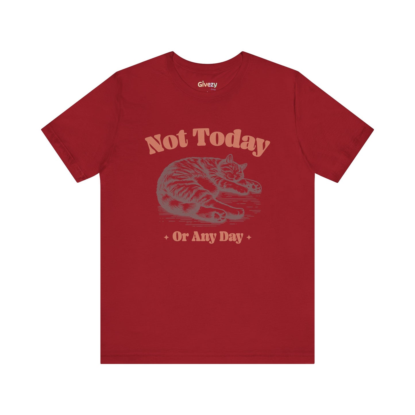 Nicht Heute (Oder Niemals) — Unisex Grafik-T-Shirt