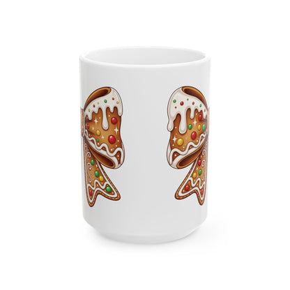 Lebkuchenschleife – Weiße Tasse (325ml/444ml)