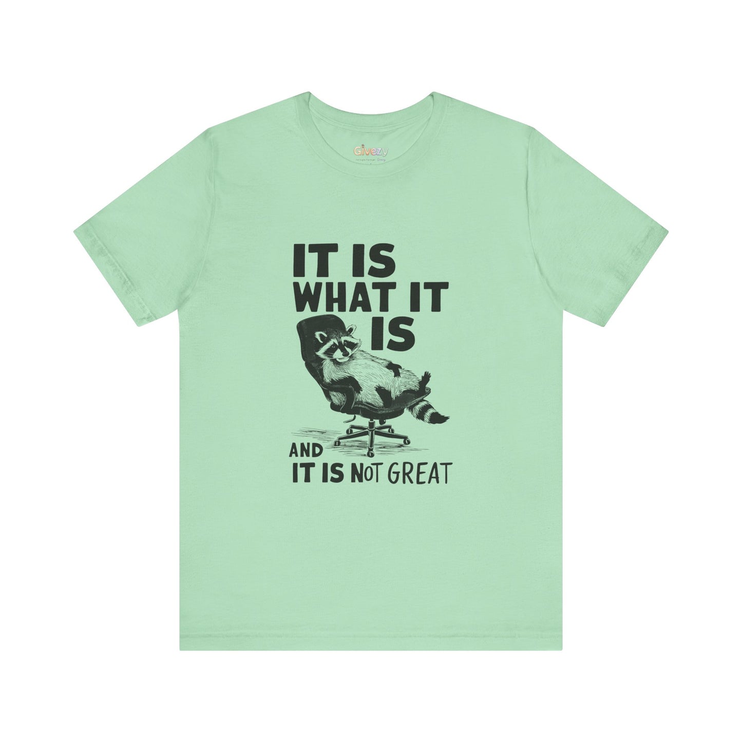 Es ist, wie es ist (und es ist nicht großartig) – Unisex-Grafik-T-Shirt