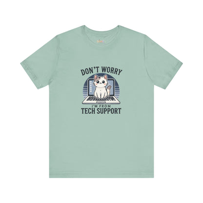 Keine Sorge, ich bin vom Tech Support — Unisex Graphic T-Shirt