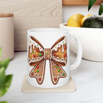 Lebkuchenschleife – Weiße Tasse (325ml/444ml)