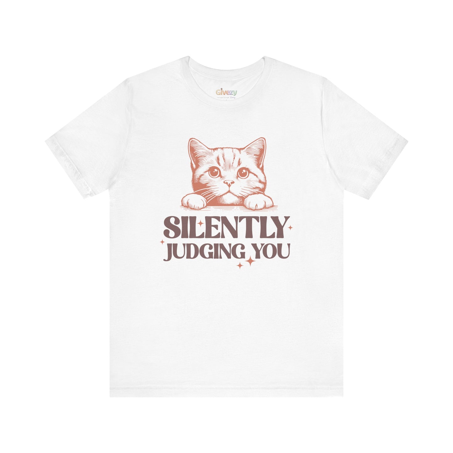 Ich Verurteile Dich Lautlos – Unisex T-Shirt mit Grafik