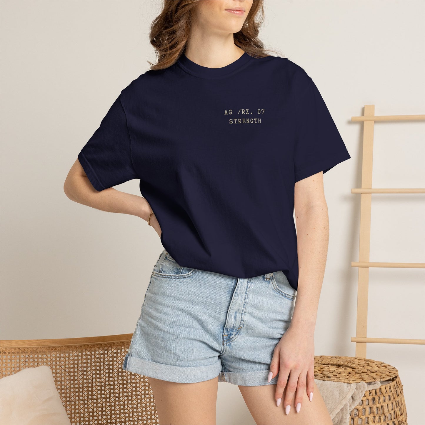 Strength - Personalized Number Scripture Unisex T-Shirt, Isaiah 40:31 Bible Verse Tee, Christian Gift for Caregivers, Modern Streetwear Faith