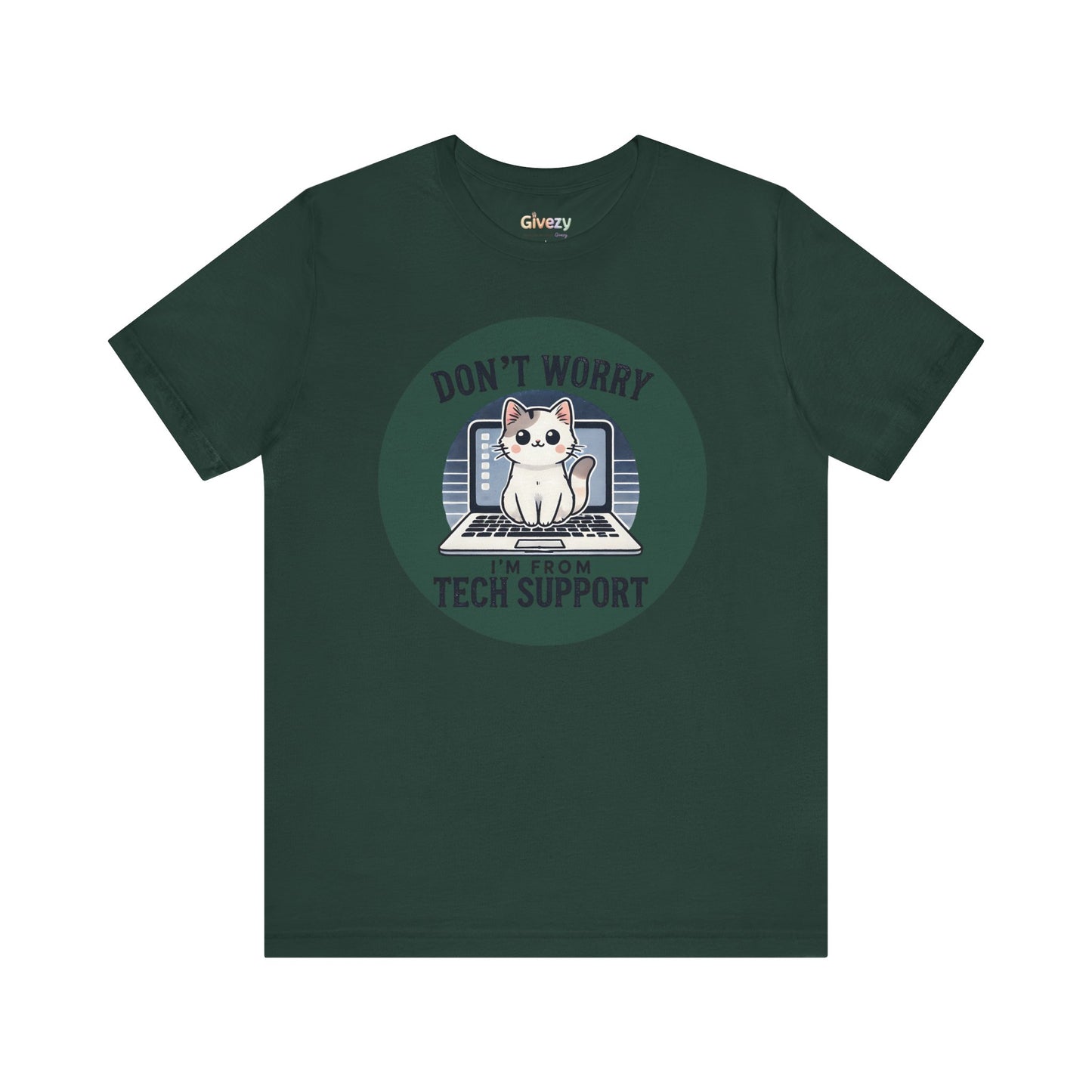 Keine Sorge, ich bin vom Tech Support — Unisex Graphic T-Shirt