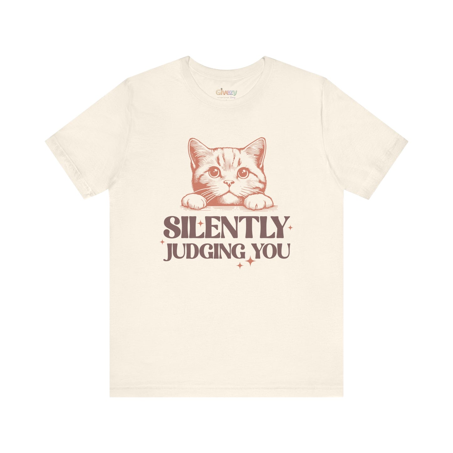 Ich Verurteile Dich Lautlos – Unisex T-Shirt mit Grafik