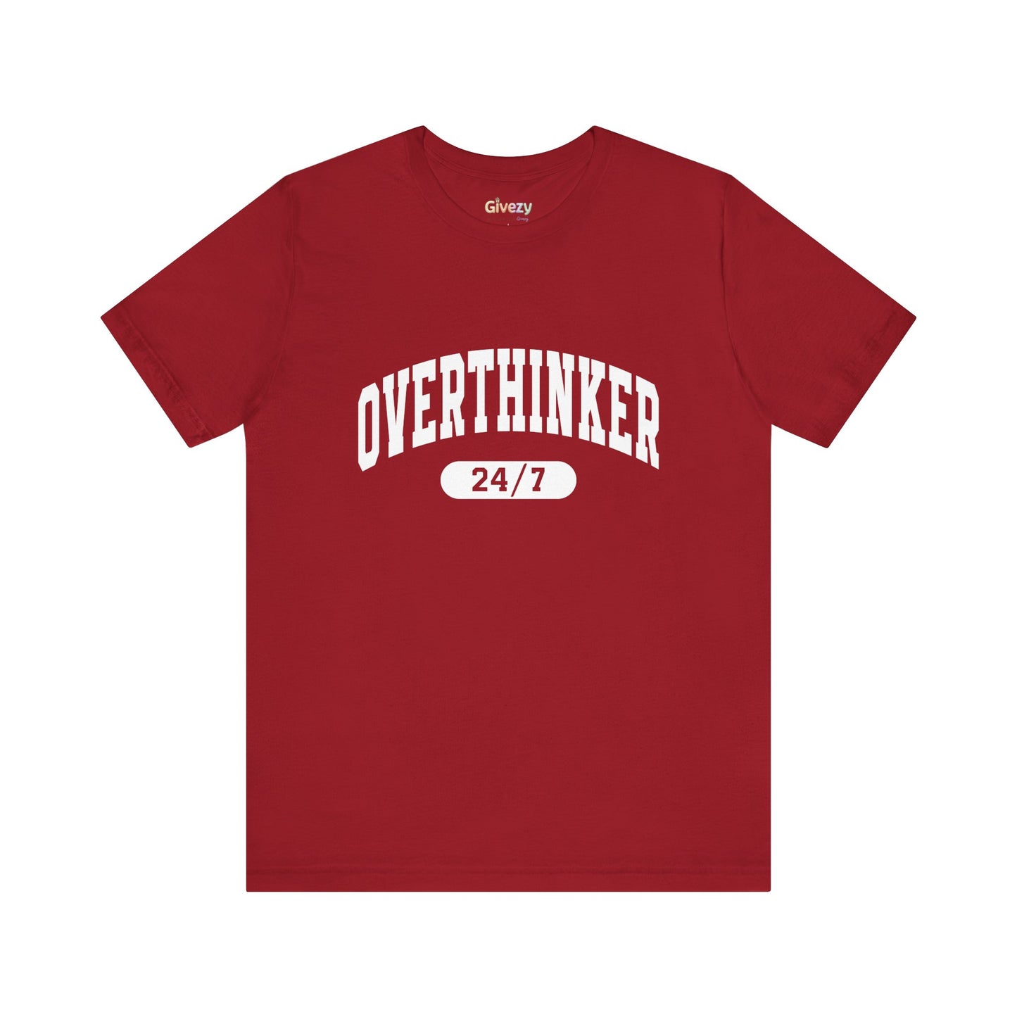Overthinker 24/7 Unisex Graphic T-Shirt