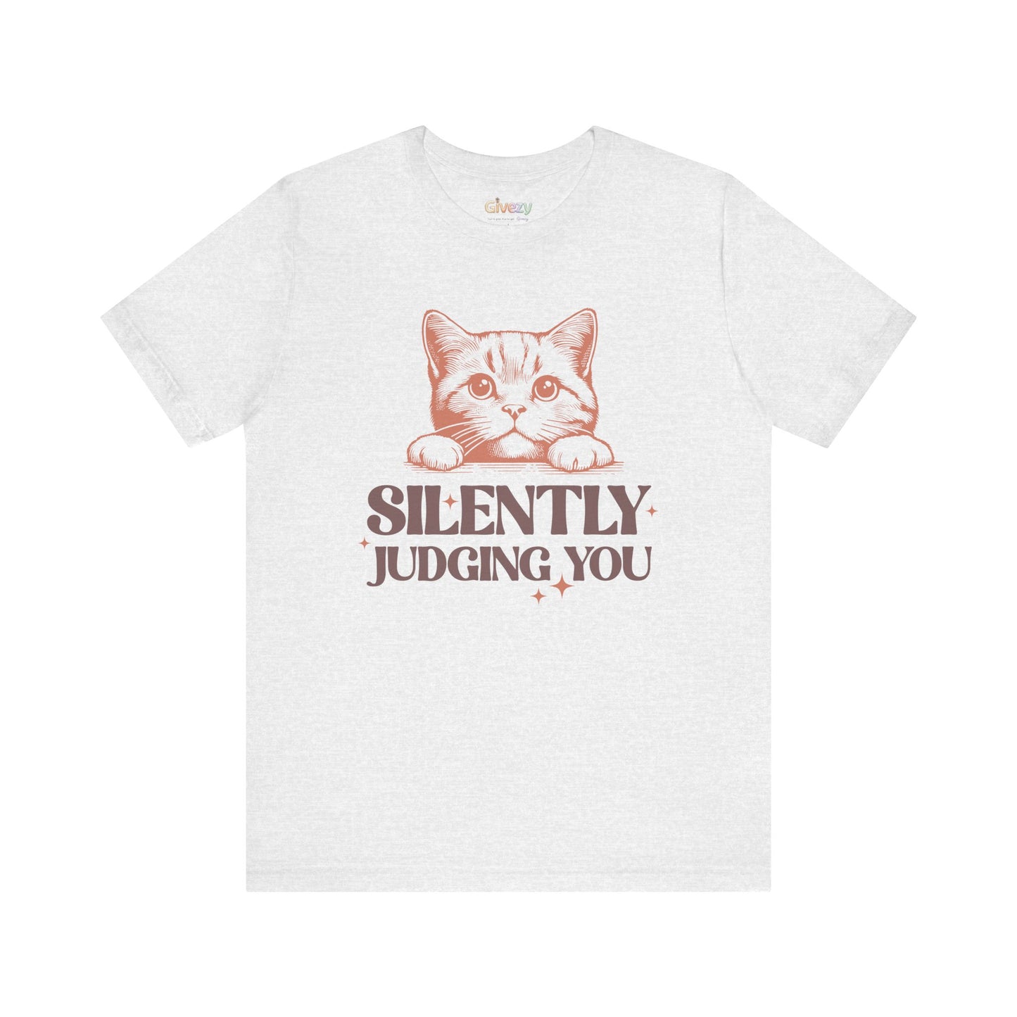 Ich Verurteile Dich Lautlos – Unisex T-Shirt mit Grafik