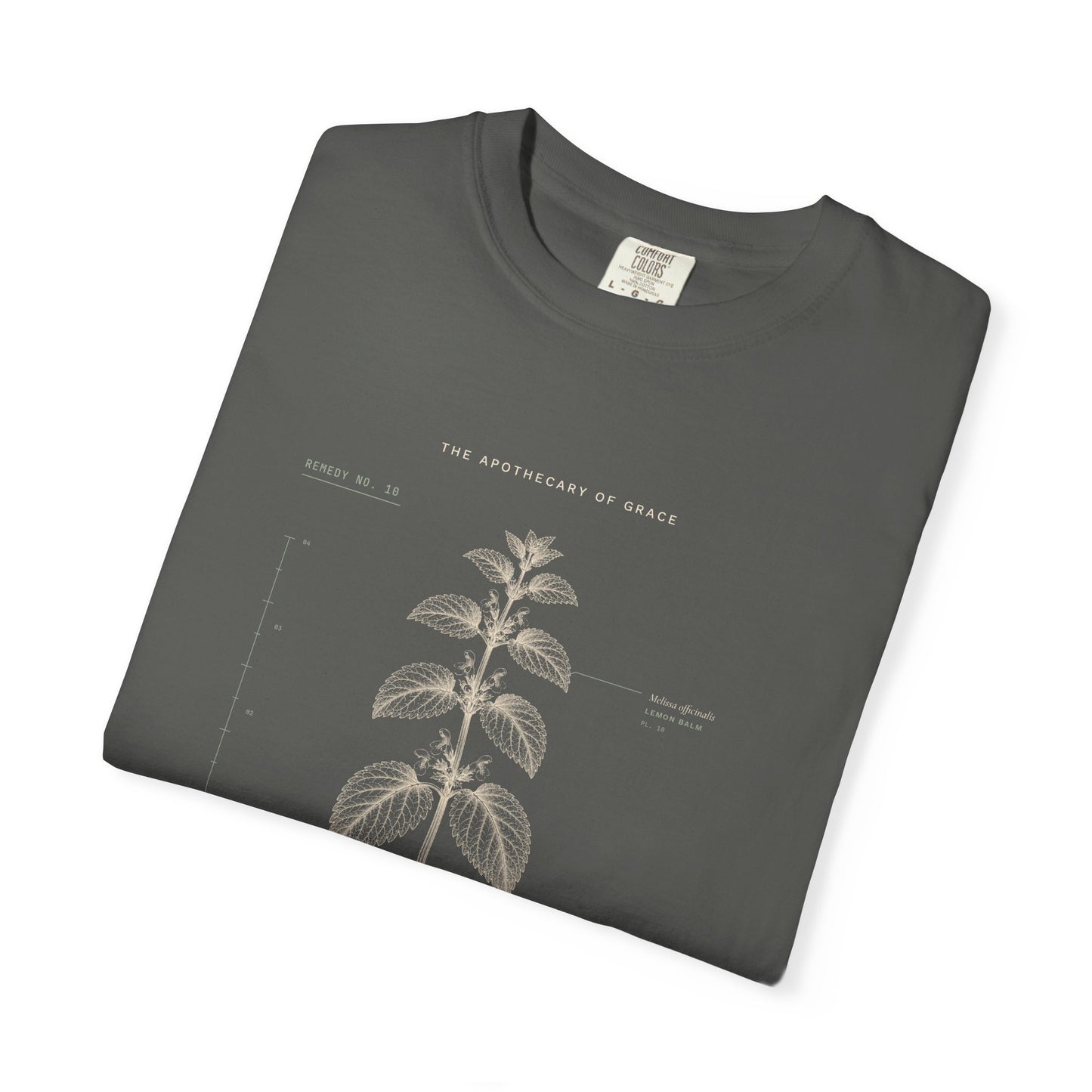 Comfort - Vintage Botanical Scripture Unisex T-Shirt, Psalm 23:4 Bible Verse Tee, Christian Gift for Grief, Editorial Faith Apparel
