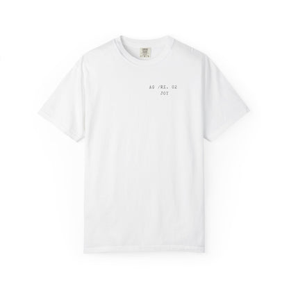 Joy - Personalized Number Scripture Unisex T-Shirt, Psalm 30:5 Bible Verse Tee, Christian Gift for Encouragement, Modern Streetwear Faith