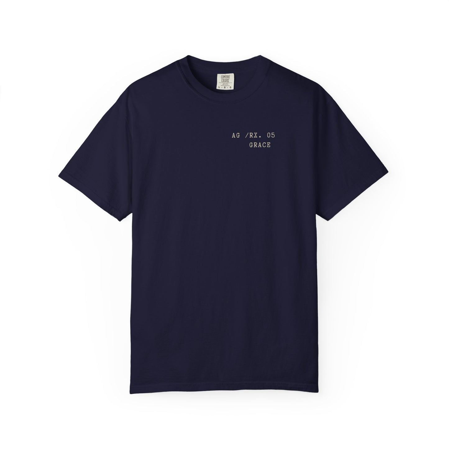 Grace - Personalized Number Scripture Unisex T-Shirt, 2 Corinthians 12:9 Bible Verse Tee, Christian Gift for Recovery, Modern Streetwear Faith