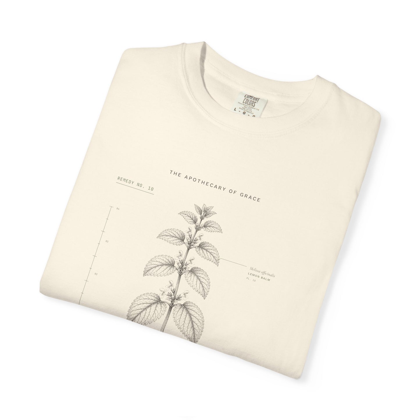 Comfort - Vintage Botanical Scripture Unisex T-Shirt, Psalm 23:4 Bible Verse Tee, Christian Gift for Grief, Editorial Faith Apparel