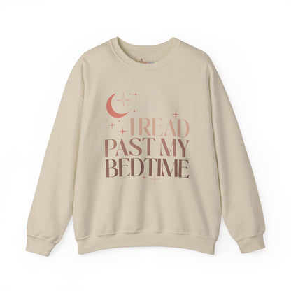 I Read Past My Bedtime Crewneck Sweatshirt
