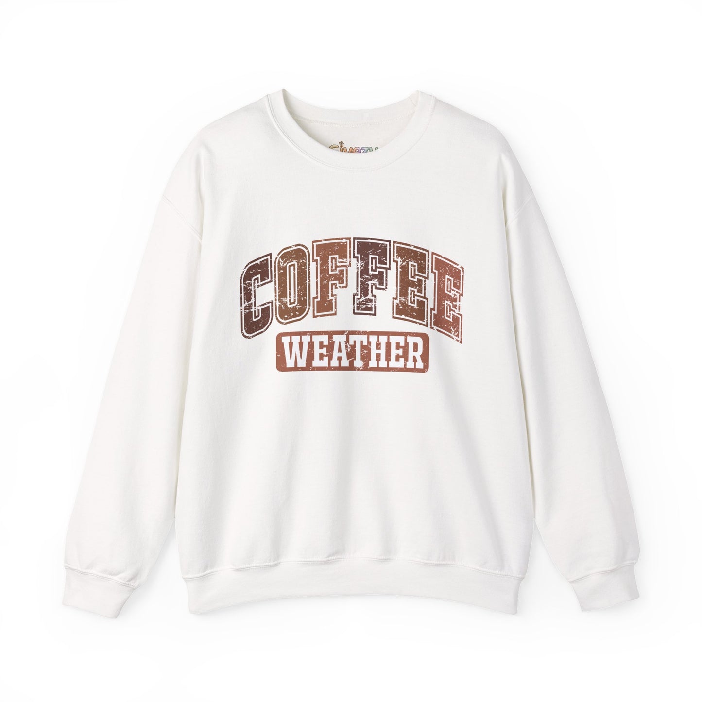 Kaffee-Wetter Unisex Rundhals-Sweatshirt