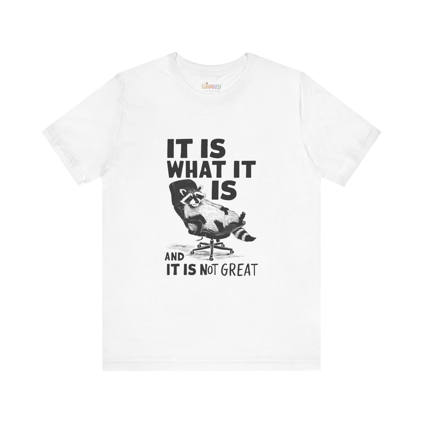 Es ist, wie es ist (und es ist nicht großartig) – Unisex-Grafik-T-Shirt