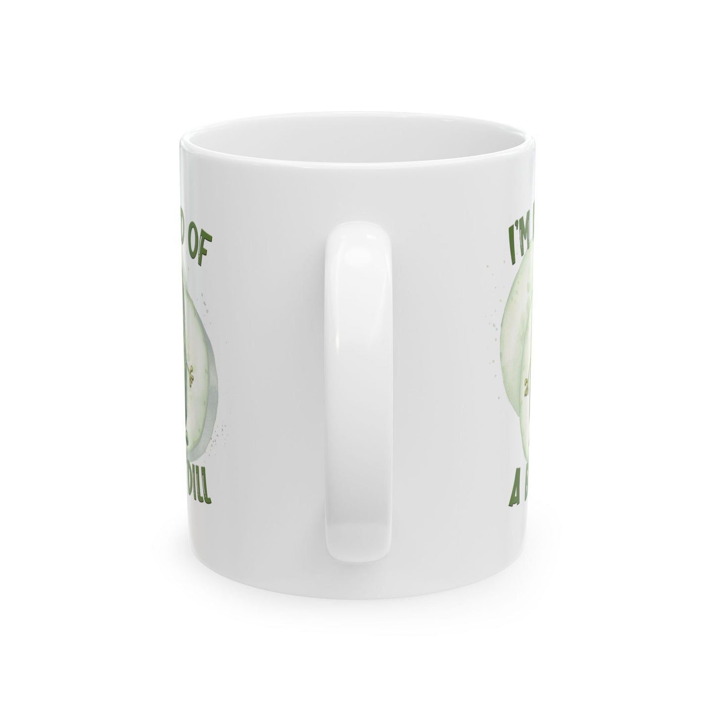 Ich bin 'ne große Nummer – Weiße Tasse (325 ml/444 ml)