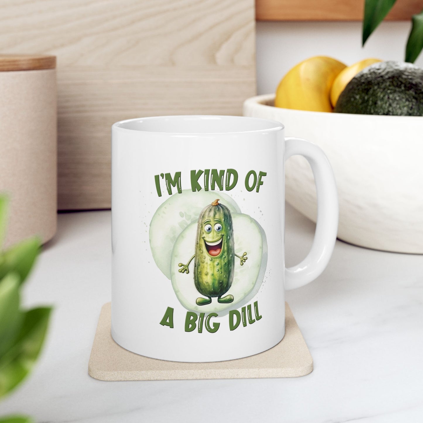 Ich bin 'ne große Nummer – Weiße Tasse (325 ml/444 ml)