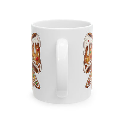 Lebkuchenschleife – Weiße Tasse (325ml/444ml)