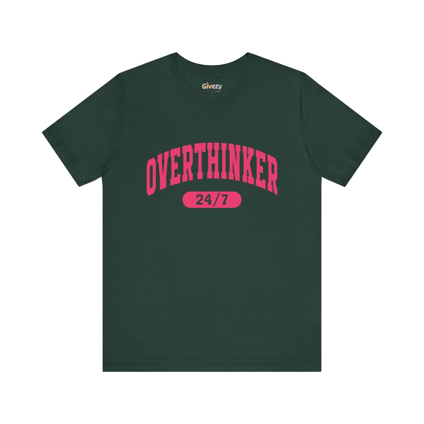 Overthinker 24/7 Unisex Graphic T-Shirt