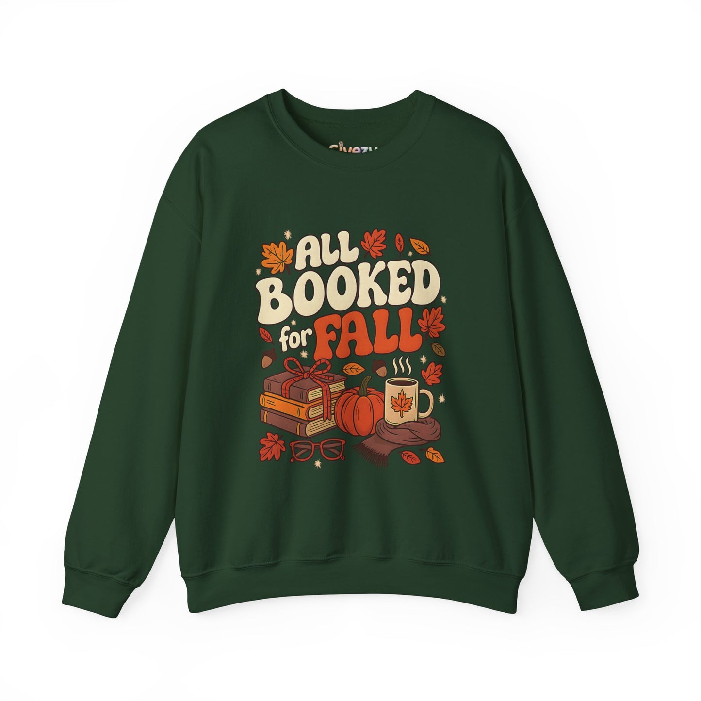 All Booked for Fall Rundhals-Sweatshirt