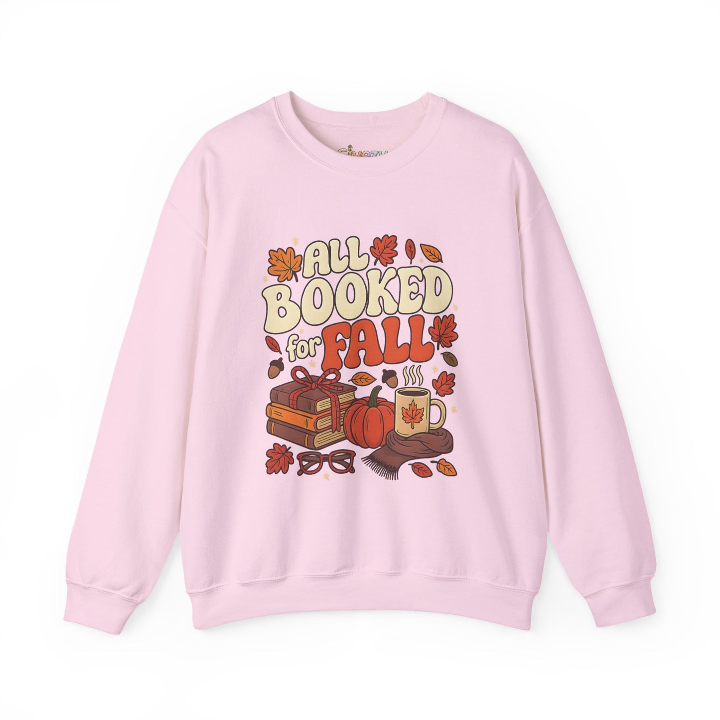 All Booked for Fall Rundhals-Sweatshirt