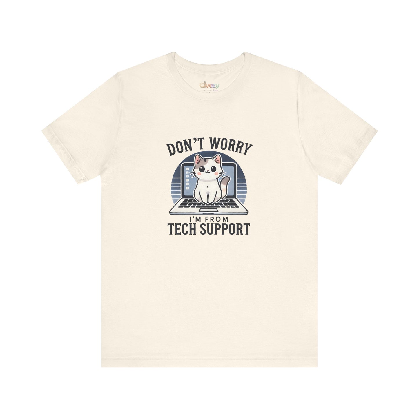 Keine Sorge, ich bin vom Tech Support — Unisex Graphic T-Shirt
