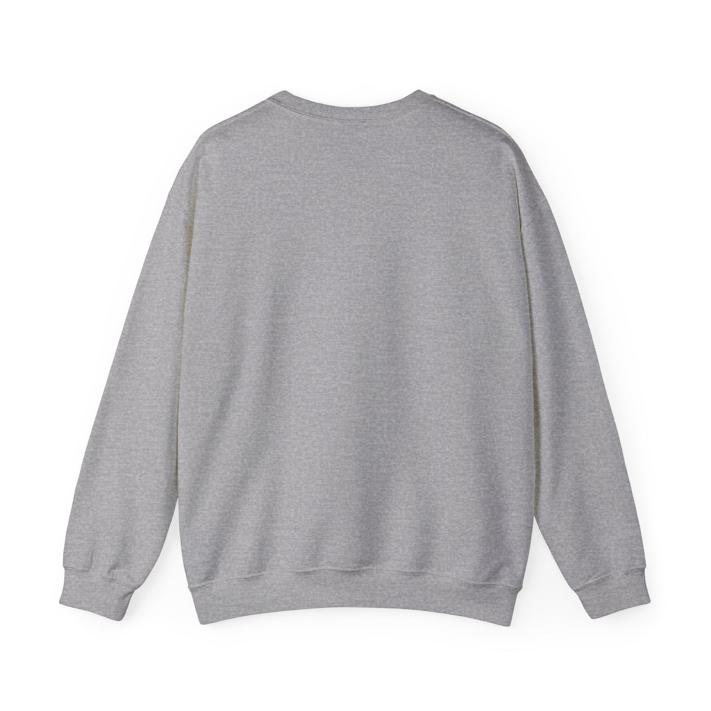 Mitternachtswolf Wald Unisex Rundhals-Sweatshirt