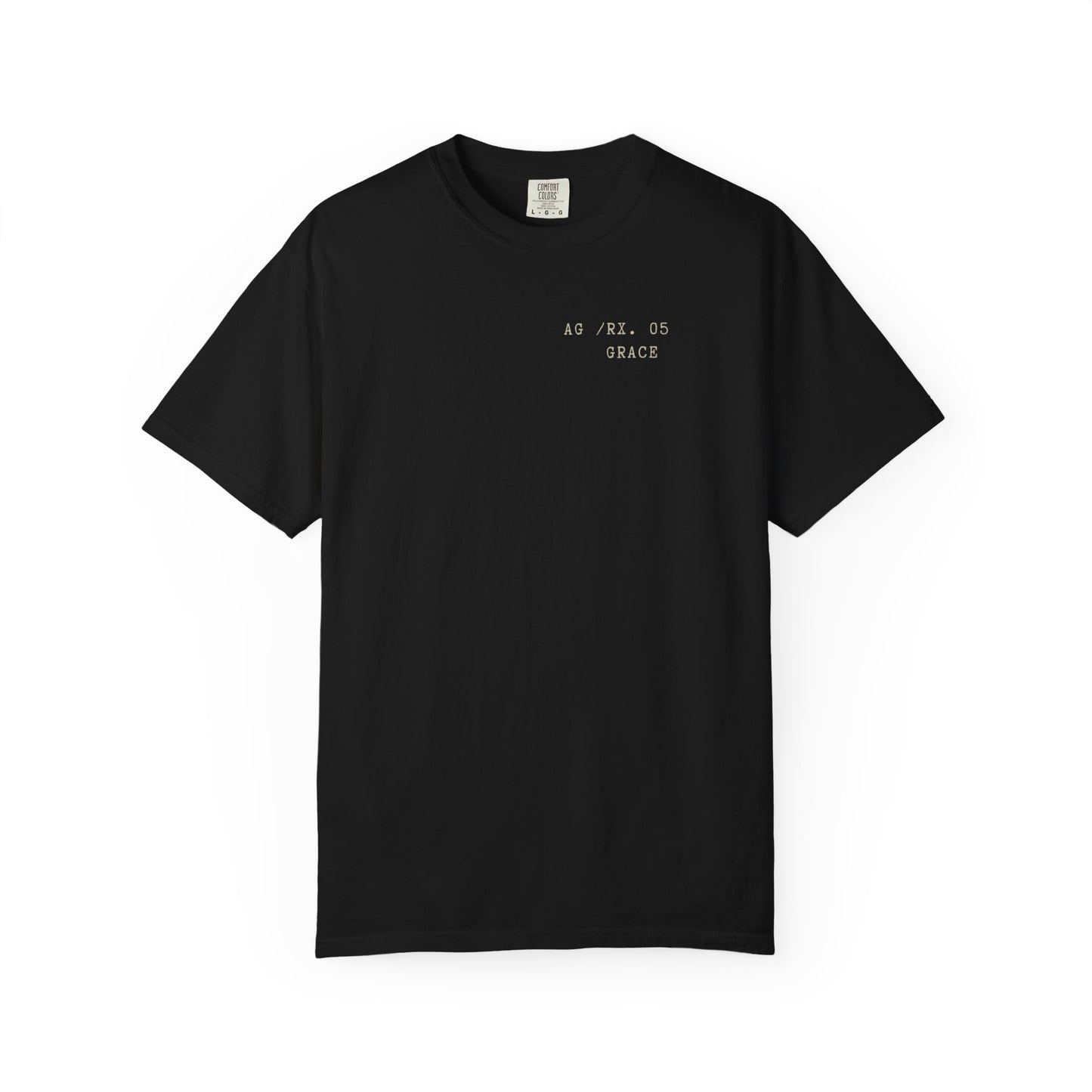 Grace - Personalized Number Scripture Unisex T-Shirt, 2 Corinthians 12:9 Bible Verse Tee, Christian Gift for Recovery, Modern Streetwear Faith
