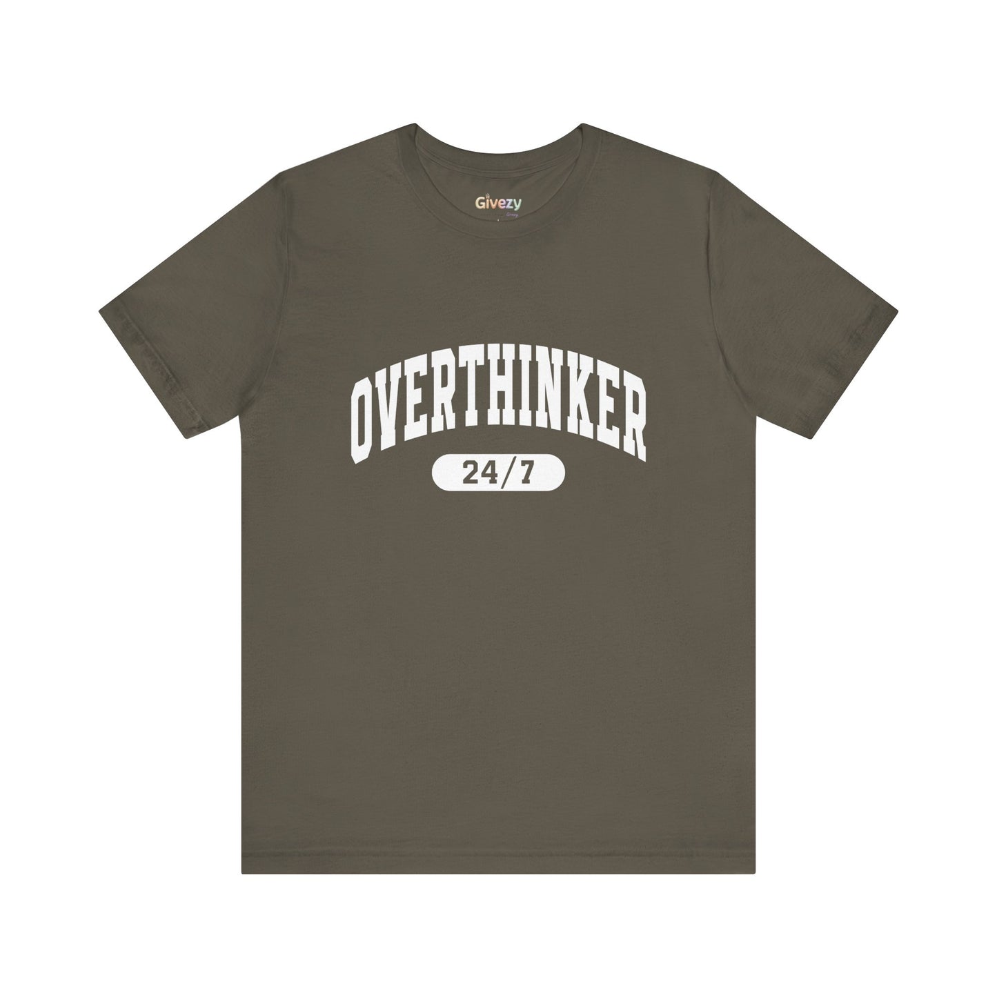 Overthinker 24/7 Unisex Graphic T-Shirt