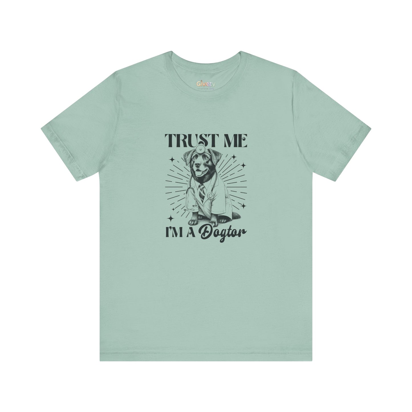 Vertrau mir, ich bin ein Hundtor – Unisex Grafik T-Shirt