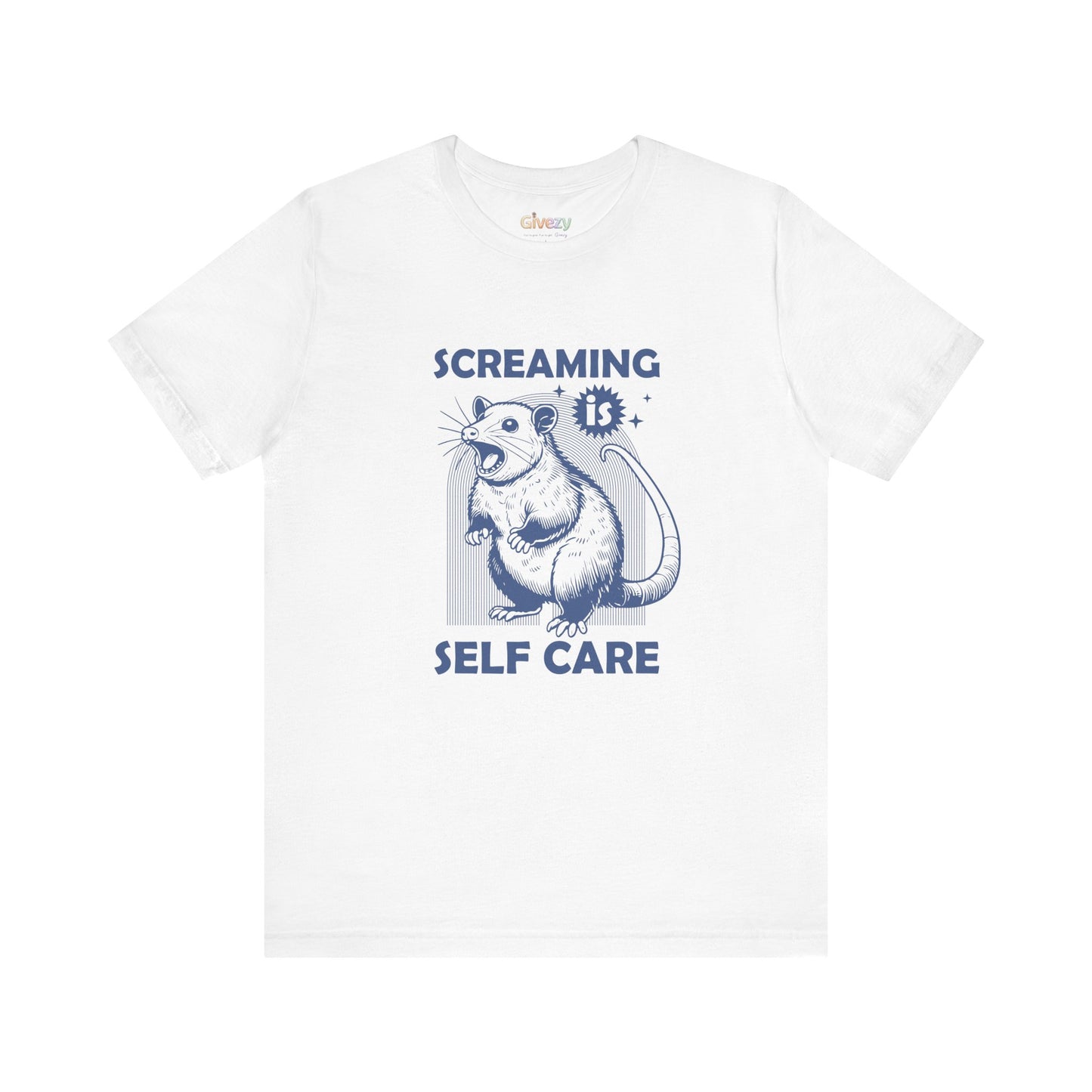 Schreien ist Selbstfürsorge – Unisex-Grafik-T-Shirt