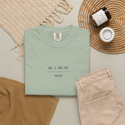 Peace - Personalized Number Scripture Unisex T-Shirt, Philippians 4:6-7 Bible Verse Tee, Christian Gift for Anxiety, Modern Streetwear Faith