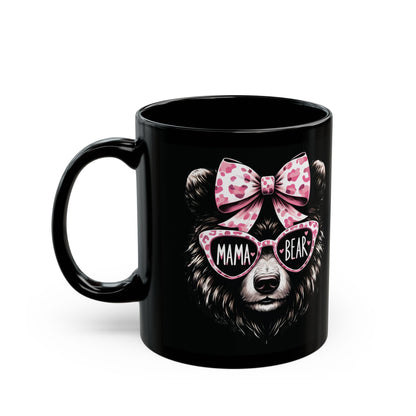 Mama Bear - Schwarze Tasse (325 ml/444 ml)