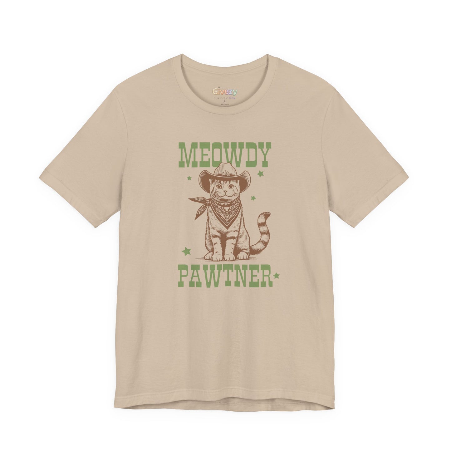 Meowdy Pawtner — Unisex Graphic T-Shirt