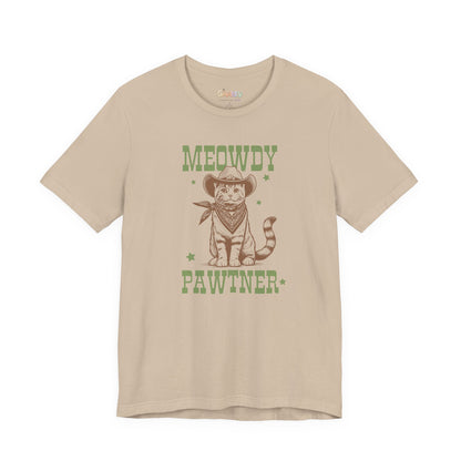 Meowdy Pawtner — Unisex Graphic T-Shirt