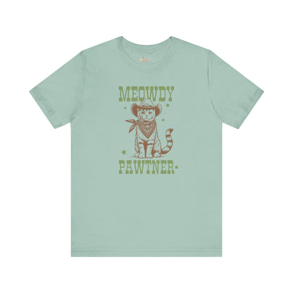 Meowdy Pawtner — Unisex Graphic T-Shirt