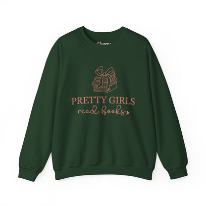 Pretty Girls Read Books Rundhals-Sweatshirt