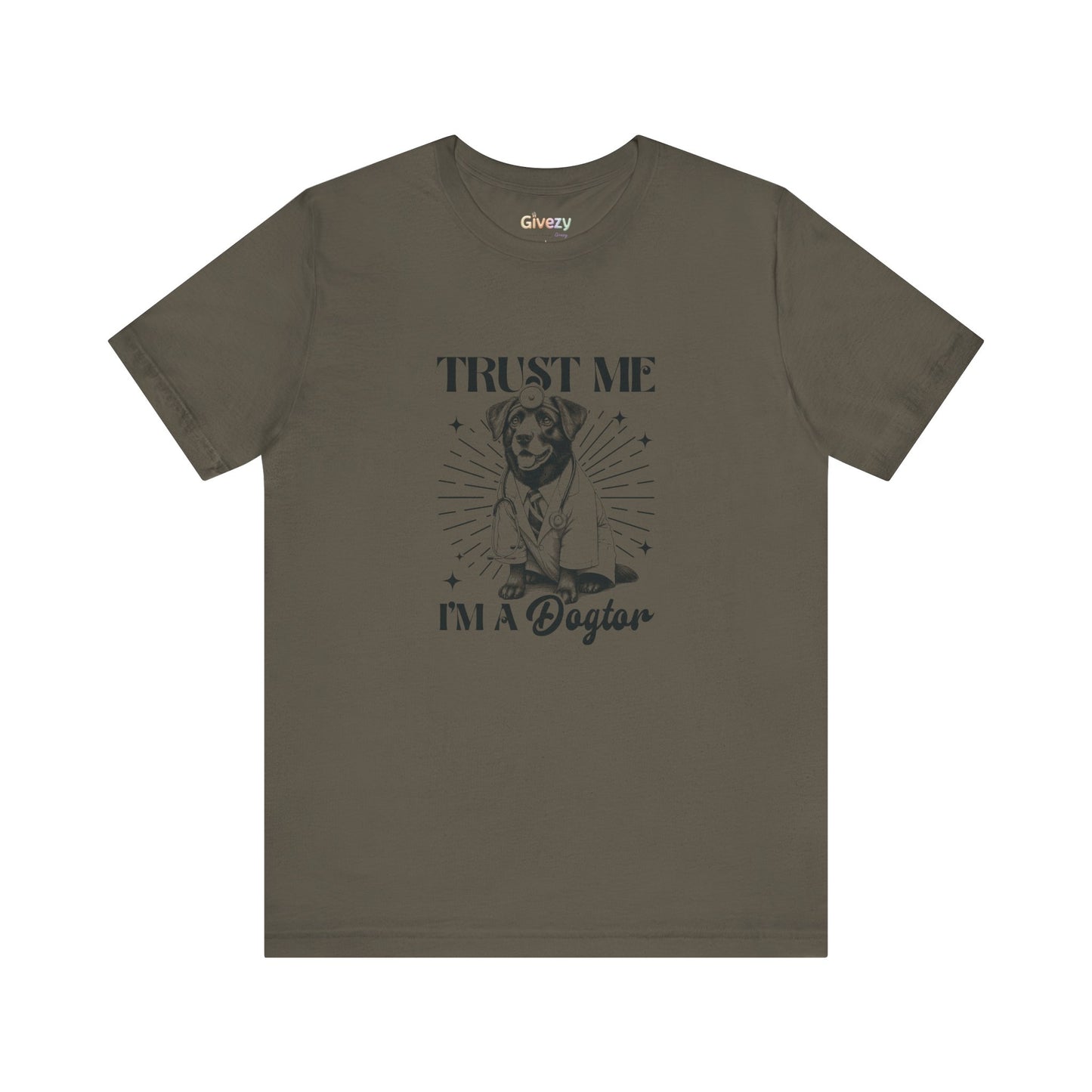 Vertrau mir, ich bin ein Hundtor – Unisex Grafik T-Shirt