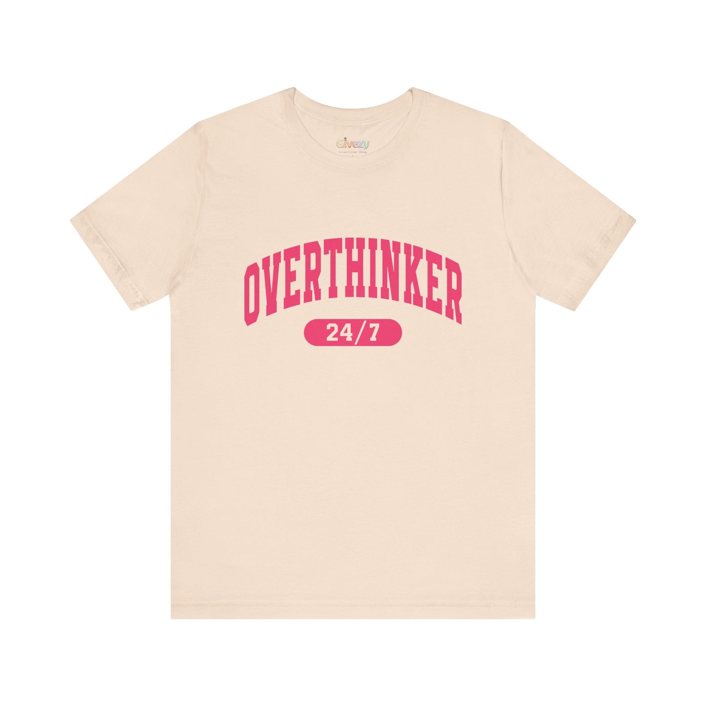 Overthinker 24/7 Unisex Graphic T-Shirt