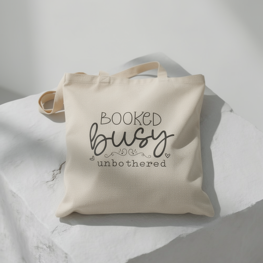 Buchungen, Ausgebucht, Ungezwungen - Tragetasche
