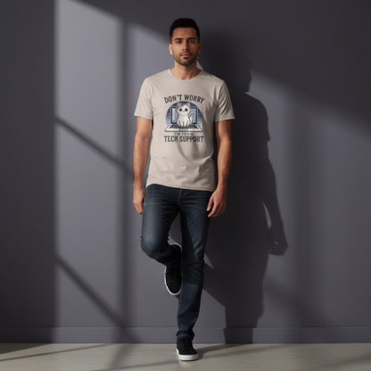 Keine Sorge, ich bin vom Tech Support — Unisex Graphic T-Shirt