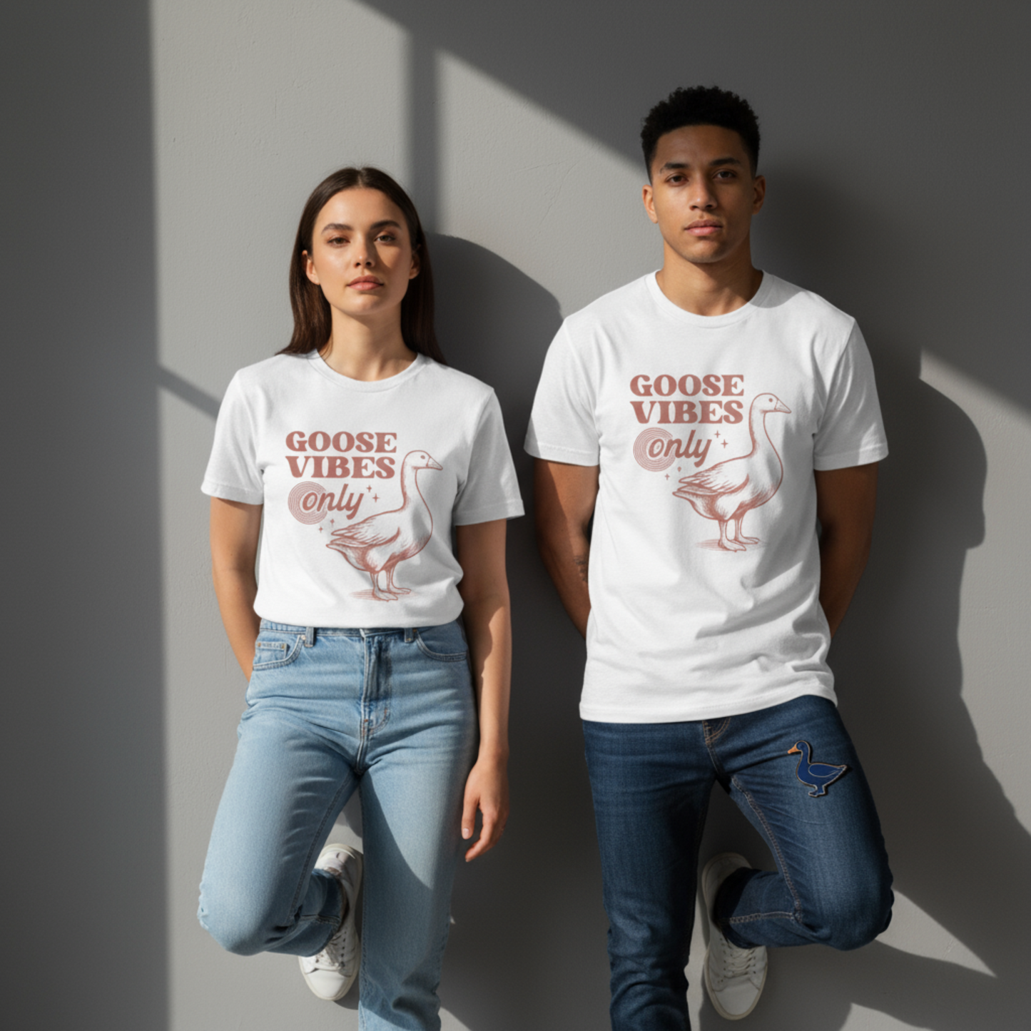 Goose Vibes Only — Unisex Graphic T-Shirt